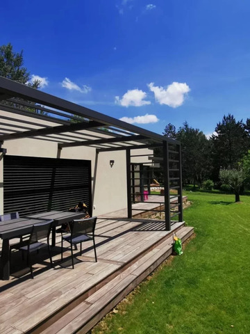 carport en fer forgé L'Union
